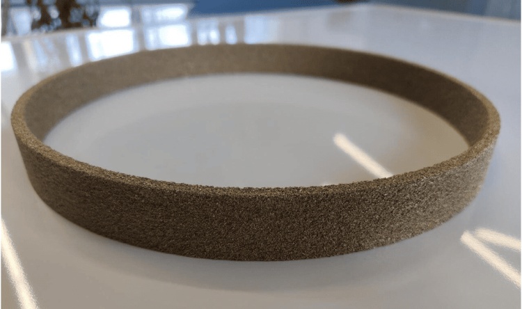 tac coated cingcin grafit porous